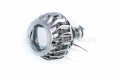 Биксеноновая линза Optima Turbine Double CCFL 2.5" H1 (бленда круглая F2 c двумя АГ CCFL)