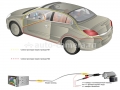 CCD штатная камера заднего вида с динамической разметкой AVIS Electronics AVS326CPR (#056) для CITROEN C4 AIRCROSS/ MITSUBISHI ASX/ PEUGEOT 4008