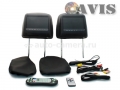 Комплект подголовников со встроенным DVD плеером и LCD монитором 7" AVIS AVS0733T + AVS0734BM