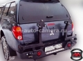 Задний силовой бампер для Mitsubishi L200 2006- с двумя калитками